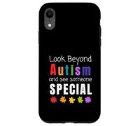 Custodia per iPhone XR Consapevolezza dell'autismo Le persone autistiche guardano oltre e vedono