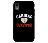 Custodia per iPhone XR Consapevolezza delle malattie cardiache del guerriero della salute dei sopravvissuti cardiaci