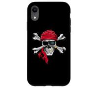 Custodia per iPhone XR CONTRABAND - Pirate - Red Bandana - Skull & Bones Logo