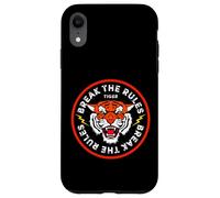 Custodia per iPhone XR Cool Break The Rules Wild Japanese Tiger Graphic Design