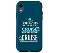 Custodia per iPhone XR Cosa succede durante la crociera rimane in crociera