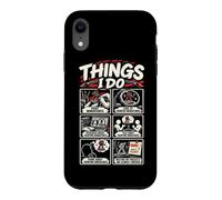 Custodia per iPhone XR Cose che faccio Pittore Miniatura Hobby Umorismo
