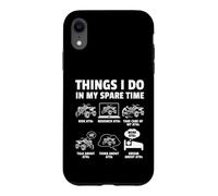 Custodia per iPhone XR Cose che faccio tempo libero ATV Rider Design