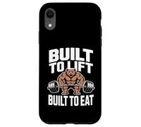 Custodia per iPhone XR Costruito per sollevare la palestra dell'orso