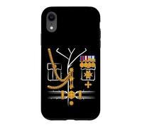 Custodia per iPhone XR Costume da ufficiale generale del dittatore militare per Halloween