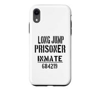 Custodia per iPhone XR Costume di Halloween pigro da prigioniero per salto in lungo