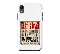 Custodia per iPhone XR Cover Grigliata GR7 Bomber Della Griglia Regalo Grigliatore