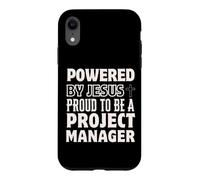 Custodia per iPhone XR Creato da Jesus Proud come Project Manager Christian