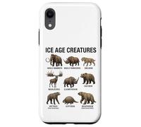 Custodia per iPhone XR Creature dell'era glaciale Paleontologia Mammiferi preistorici