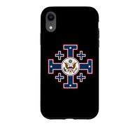 Custodia per iPhone XR Croce americana di Gerusalemme - Stati Uniti cattolici
