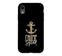 Custodia per iPhone XR Cruise Squad Anchor Brick Builder Building Block per bambini