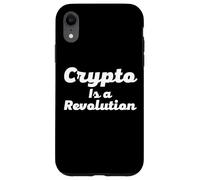 Custodia per iPhone XR Crypto Is a Revolution Cryptocurrency Is The Future Of Money