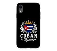 Custodia per iPhone XR Cuban Queen Cuba Flag Proud Cuban Woman