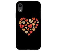 Custodia per iPhone XR Cuore spezzato con cuori - crepacuore spezzato