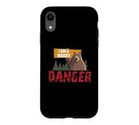 Custodia per iPhone XR Cute Bear Gifts - Danger I Am A Hugger - Bears Hug Gift