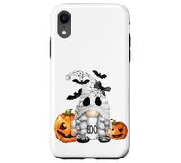 Custodia per iPhone XR Cute Boo Ghost Gnome For Girls Halloween Bats And Pumpkin