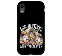 Custodia per iPhone XR Cute Easter Accessories For Mom Egg Hunting With My Gnomies