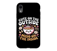 Custodia per iPhone XR Cute on the outside, miso on the inside. Cute Ramen