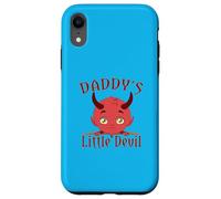 Custodia per iPhone XR Daddy's Little Devil - Diavolo per bambini, motivo: cartone animato