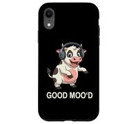Custodia per iPhone XR Dancing Mow Music DJ Good Mooh Mood Design