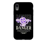 Custodia per iPhone XR Danger Jack-O-Lantern Retro Cartoon Halloween Zucca Geous