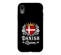 Custodia per iPhone XR Danish Queen Denmark Flag Proud Danish Woman
