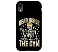 Custodia per iPhone XR Dead Inside But Still Made It To The Gym Culturista