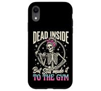 Custodia per iPhone XR Dead Inside But Still Made It To The Gym Culturista