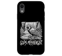 Custodia per iPhone XR Dei Messaggero Corvo Corvo Scena Gotica