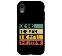 Custodia per iPhone XR Dennis L'uomo Il mito La leggenda divertente citazione personalizzata