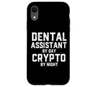 Custodia per iPhone XR Dental Assistant By Day Crypto By Night Blockchain Dentist