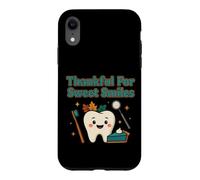 Custodia per iPhone XR Dentista del Ringraziamento - Grato per dolci sorrisi