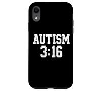 Custodia per iPhone XR Design Tipografico Accettazione Autismo
