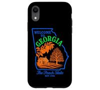 Custodia per iPhone XR Design Vintage di Orgoglio per la Georgia