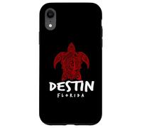 Custodia per iPhone XR Destin Florida Design a forma di tartaruga marina Destin FL