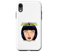 Custodia per iPhone XR Digital Detox Elimina il tuo profilo (Anti Social Media)