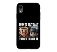 Custodia per iPhone XR Dilly Dally Funny Coffee Lover Procrastination Graphic Beans