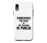 Custodia per iPhone XR Discorso e dibattito Forense Paura di non parlare in pubblico