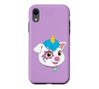 Custodia per iPhone XR Disney Jr. Sofia the First Pepper Puppycorn Big Face Costume