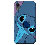 Custodia per iPhone XR Disney Lilo and Stitch Cute Stitch Face Slate Gray