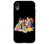 Custodia per iPhone XR Disney Princess Group Foto Nero