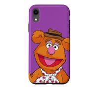 Custodia per iPhone XR Disney The Muppets Fozzie Bear Big Face Purple