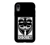 Custodia per iPhone XR Disobbedisci alla rivoluzione anonima per le persone anti-corrotte