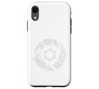 Custodia per iPhone XR Distressed Crimson Desert Symbol Of Pywel Design For Gamers