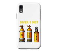 Custodia per iPhone XR Divers Dieta Divertente Immersioni Immersioni Nitrox Air Dieta Umorismo Uomini
