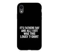 Custodia per iPhone XR Divertente dicendo che la festa del papà e tutto è stato questo pessimo