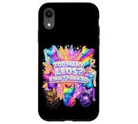 Custodia per iPhone XR Divertente Ginnastica Ragazza Troppi Leo? Non Penso Così