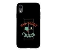 Custodia per iPhone XR Divertente gioco di parole Padel Mid Court Crisi