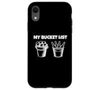 Custodia per iPhone XR Divertente Golf Beer My Bucket List