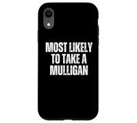 Custodia per iPhone XR Divertente Golf Corrispondente Molto Probabilmente Prendere un Mulligan